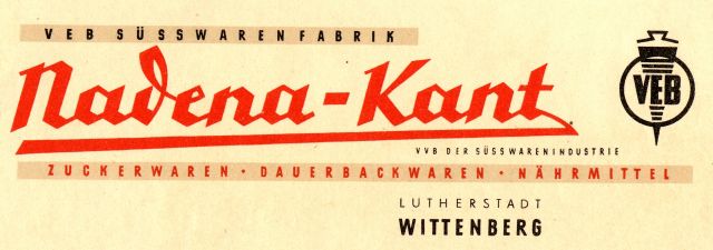 Nadena-Kant Logo Die Anfangsgeschichte in der Lutherstadt Wittenberg